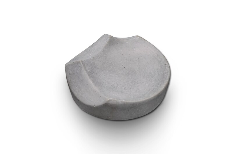 Concrete Soap Dish Concrete Soap Bottle Tray Modern Soap Etsy