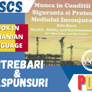 CsCs Book in PDF Romanian Language Carte Test in PDF Limba Romana Intrebari Raspunsuri Munca Conditii de Siguranta Protectia Mediului