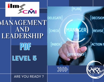 CMI - Liderança e Gerenciamento de ILM em PDF Diploma nível 5 Tarefas / Cursos e Outros Exemplos de Tarefas