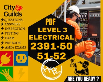 NVQ Level 3 Electrical 2391-52 Inspectie- en testexamen Vraag en antwoord City and Guilds PDF