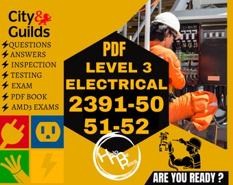 NVQ Level 3 Electric 2391-52 Prüfung & Prüfung Prüfungsfrage und Antworten Stadt und Gilden PDF