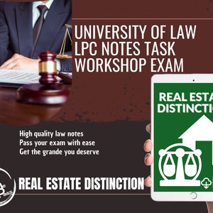 May include: A digital tablet with a green screen displaying the text "Real Estate Distinction" and a white icon of a house and a scale. The text "PDF" is also displayed on the screen. The tablet is being held by a hand.