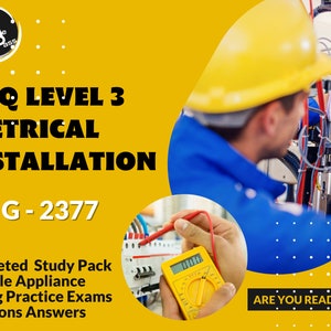 NVQ Level 3 C & G 2377 5th ed PAT Electric Testing Mock Exams - Wiederholungsübungsfragen - Antworten tragbare Geräteprüfpraxis