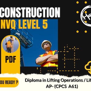 NVQ Level 5 Diploma in Lifting Opinion Lifting AP (CPCS A61) Prüfung Lösungen für Test