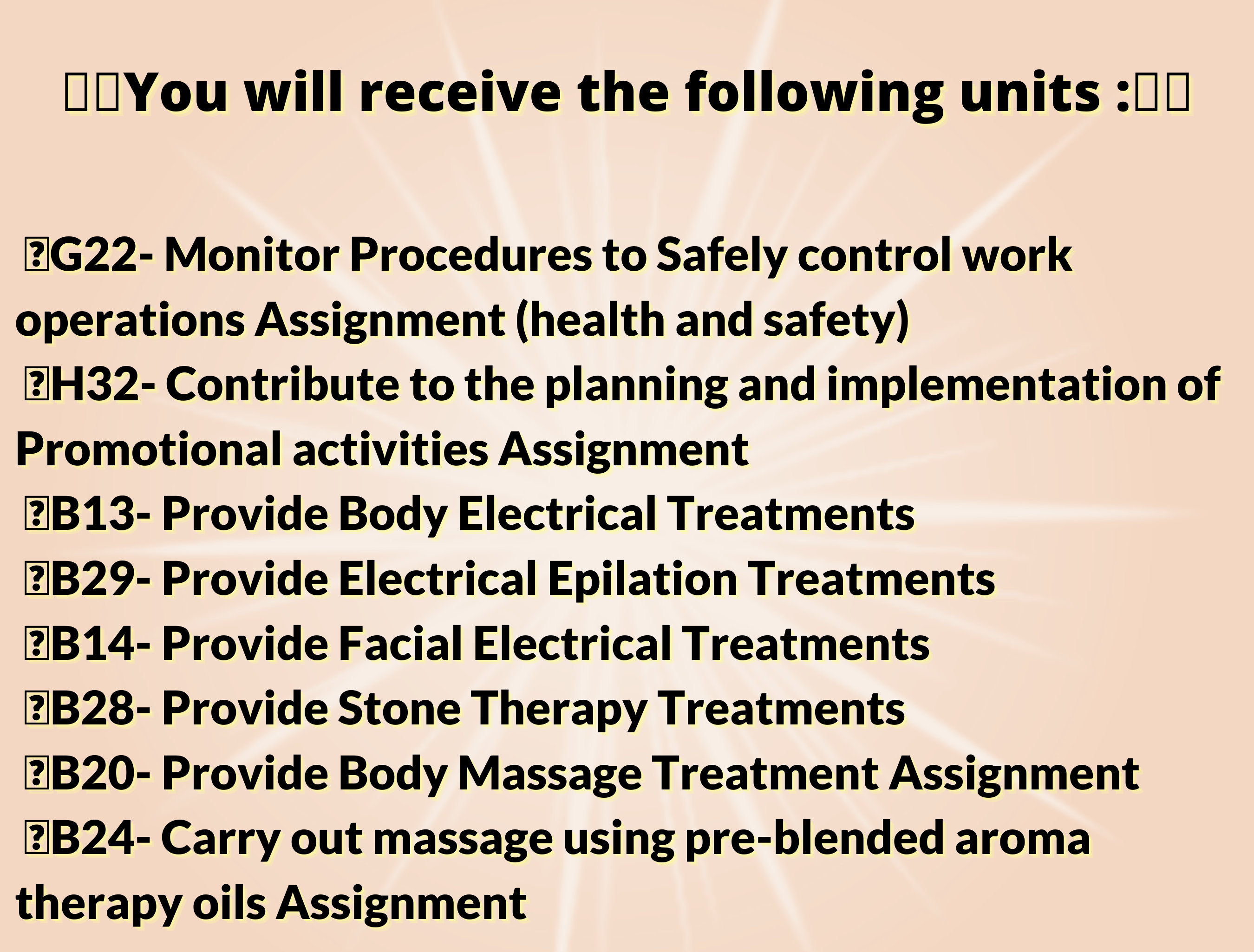 NVQ Level 3 Diploma VTCT Beauty Therapy Treatments Assignment ...