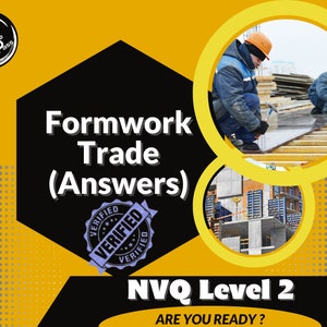 NVQ Level 2 Diplom in 2020 -2021 auf Schalung Handwerk Schreiner Antworten Assessor Verifiziert