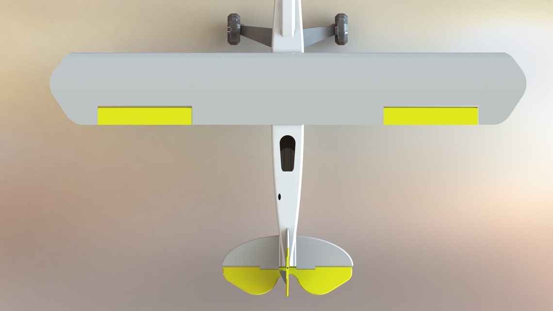 3d Printable Rc Aircraft Piper Cub Stl Files For 3d Printing Rc Plane