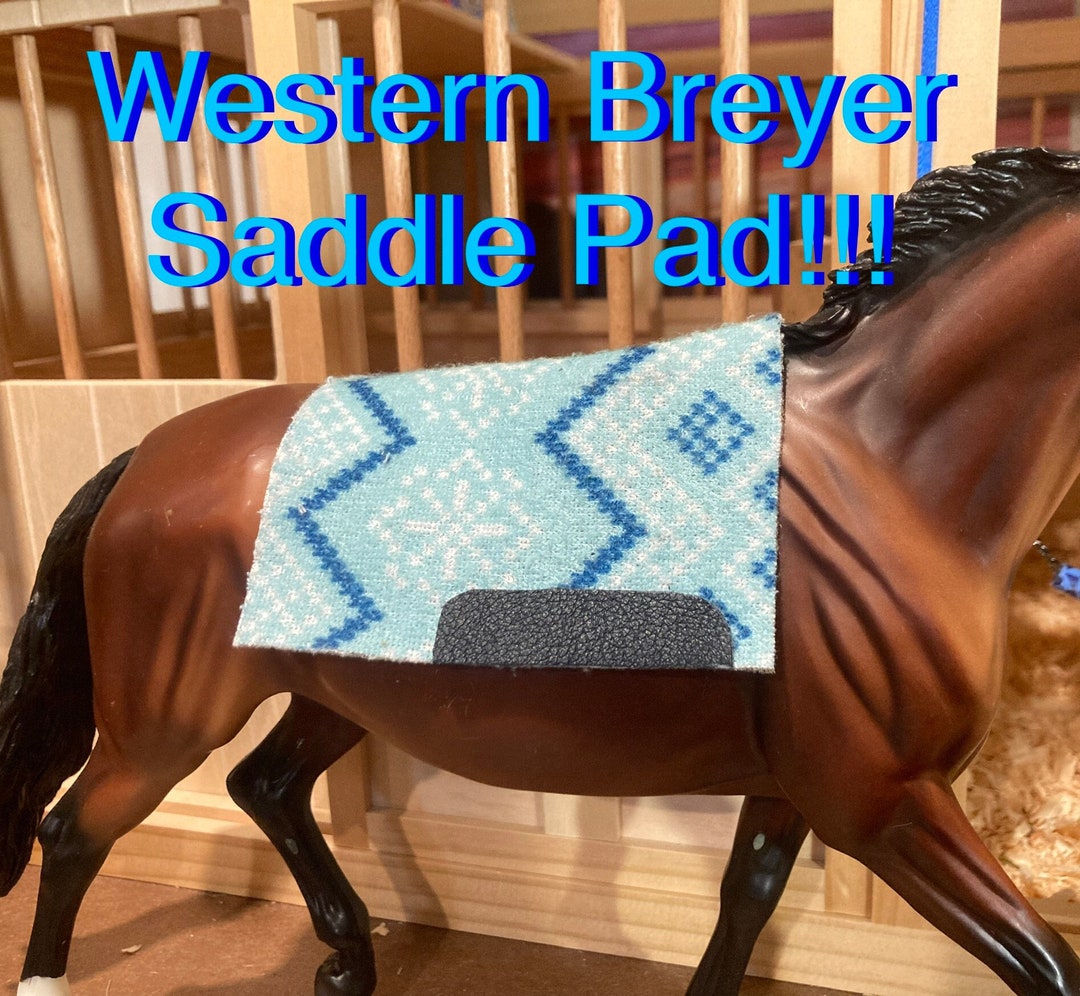 Western Breyer Saddle Pad Etsy