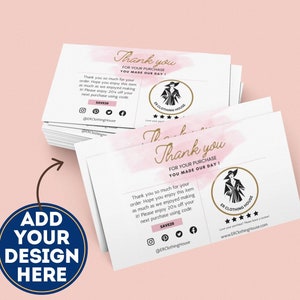 Dankeschön-Karten Business Vorlage, Dankeschön-Karte zum Ausdrucken, Minimalistisches Dankeschön, Printable Dankeschön-Karten, kleine Visitenkarten, ERD0012