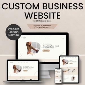 Custom WordPress Website, Custom Website Design with WordPress, Wordpress blog, Website Design, Small Business Website