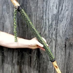 Custom Hiking Staff - Paracord Handle