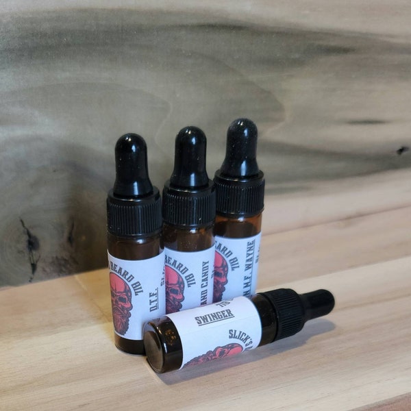 Sample Pack of Slick's Beard Oil - High Quality Natural Beard Oil