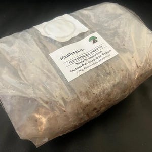 Substrato di granella di funghi/segatura di quercia - Completamente sterilizzato - Pronto per l'inoculazione
