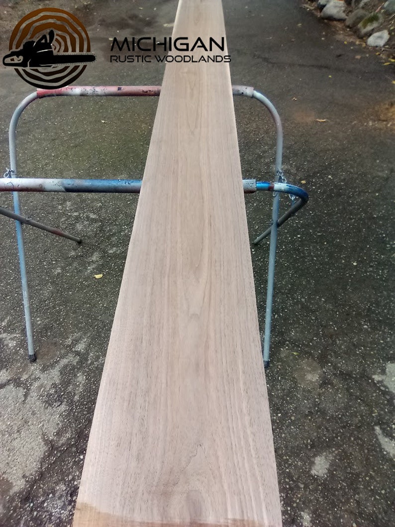 A Black Walnut Fireplace Mantel Shelf 8 X 4 Etsy