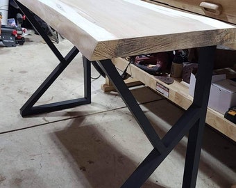 Live Edge Maple Desk