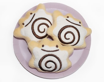 Cinnamon Roll Blob Plush or Keychain
