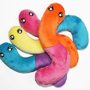 Personalisiertes Jumbo Gummy Worm Plüschtier