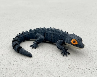 Articulated Crocodile Skink Figurine