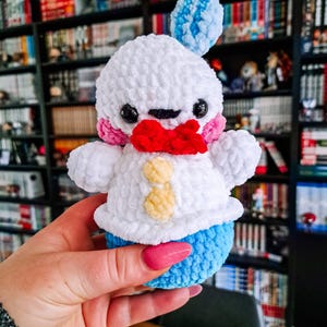 Pattern Crochet Happy Snowman Love and Deepspace