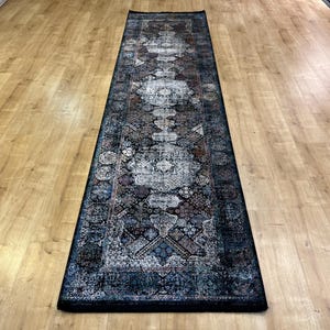 3x10 ft Black Bamboo Rug, Home Decor, Top Quality Rug, Bamboo Rug, Carpet For Living Room, High Quality Bamboo Rug, Turkish Bamboo Rug