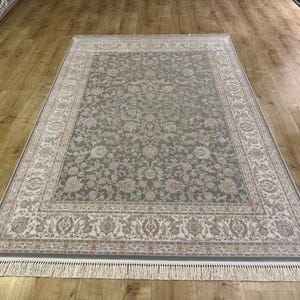 5x8 ft Gray Brown Bamboo Carpet, Turkish Rug, Top Quality Rug, Bamboo Rug, Carpet For Living Room, High Quality Rug, Turkish Bamboo Rug