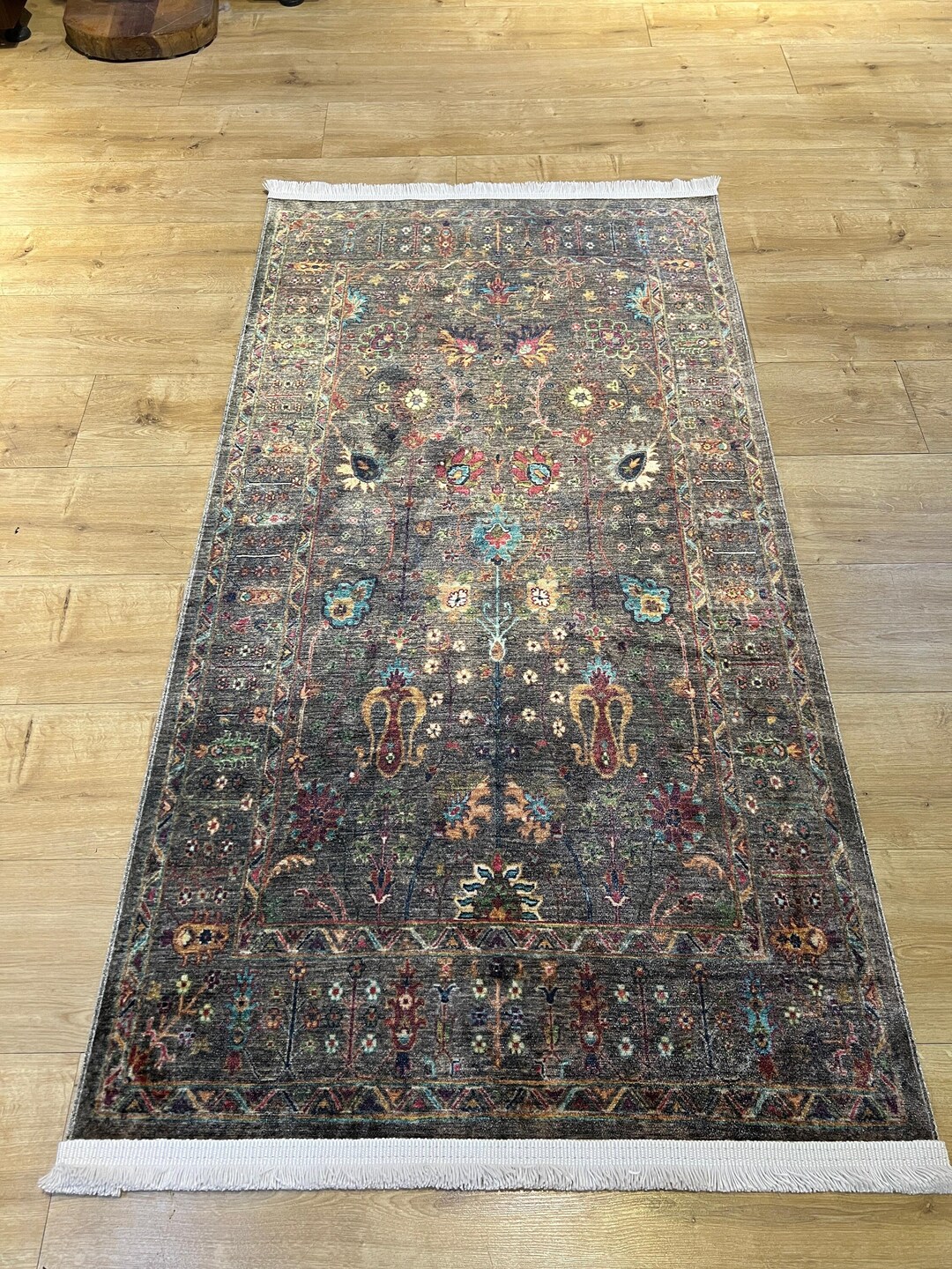 Green Orange Rug Special Lint Free and Easy to Clean Rug, Nostalgia ...