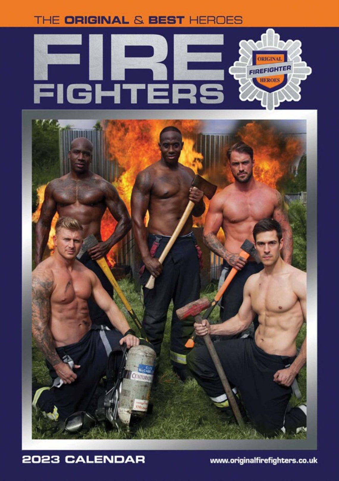 Firefighters CALENDAR 2023 Original Official Fireman Large A3 Etsy UK