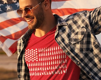 American Bottle Top Bottle Tee
