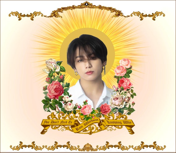 Jungkook BTS Prayer Candle - Etsy