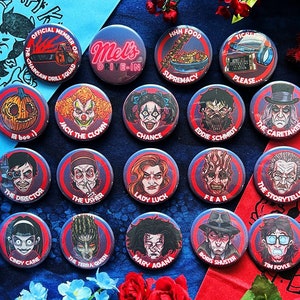 Nights of Horror Buttons