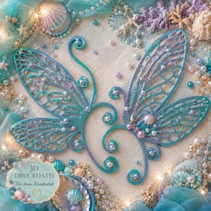 Butterfly Fairy Ear Cuffs – 3MF Printable File | Fantasy Ear Jewelry | Elf Ear Cuffs | Cosplay | DIY