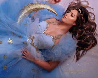 Fairytale Light Blue Princess Dress Winter Queen Gown Fantasy Ball Gown With Gold Details Photoshoot Outfit Fairy Dress - Etsy Fairytale Light Blue Princess Dress Winter Queen Gown Fantasy Ball Gown With Gold Details Photoshoot Outfit Fairy Dress - Etsy