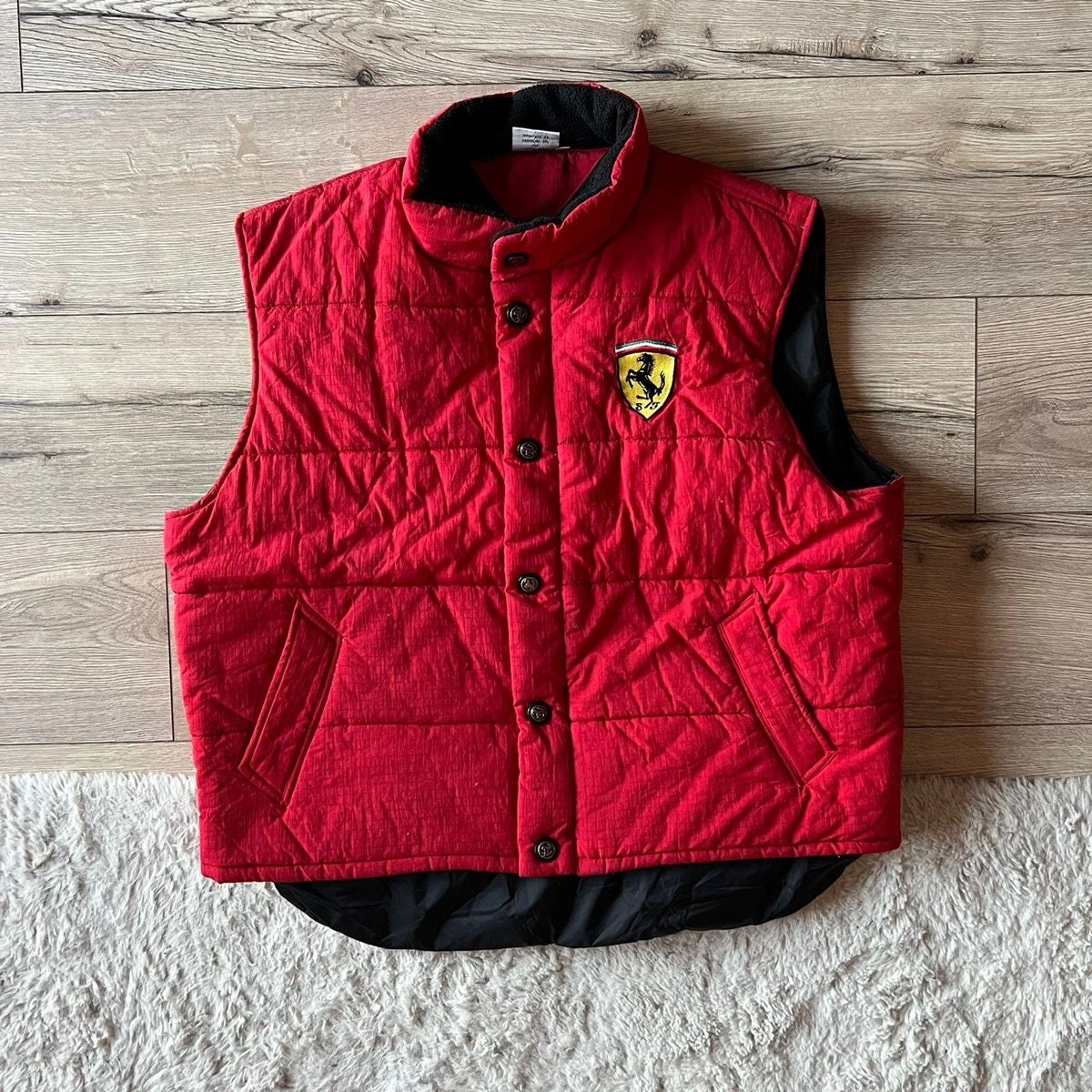 Ferrari vest jacket hotsell