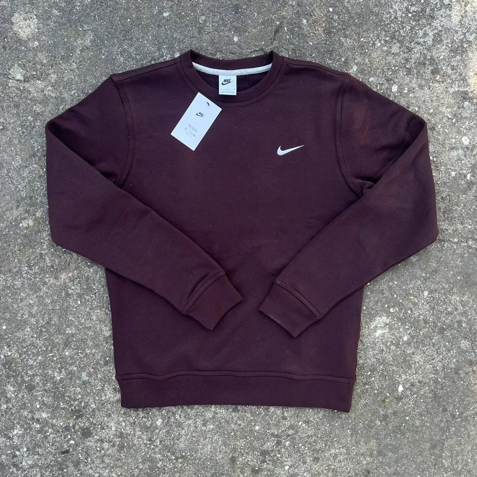 nike brown vintage crewneck