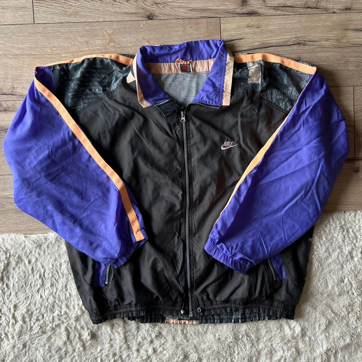 Ganar Legítimo Diez Retro nike jacket - Etsy España