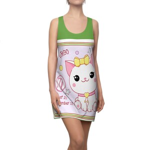 Radiant Green Virgo Racer Dress: Soft, Cute, and Flattering