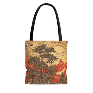 Woodcut04 - Tote Bag (AOP)