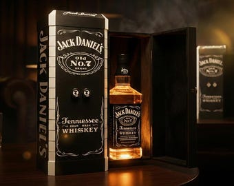 Whiskey Display Box, Home Bar Cabinet, Liquor Storage Shelf, Wooden Whiskey Bar Case, Modern Barware Display, Whiskey Cabinet Storage Case