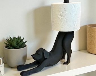 Funny Dog Toilet Paper Holder – 3D Printed Puppy Butt Bathroom Decor