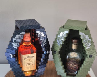Whiskey Display Box, Home Bar Cabinet, Liquor Storage Shelf, Wooden Whiskey Bar Case, Modern Barware Display, Whiskey Cabinet Storage Case