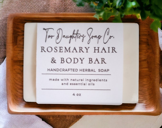 Rosemary hair and body bar