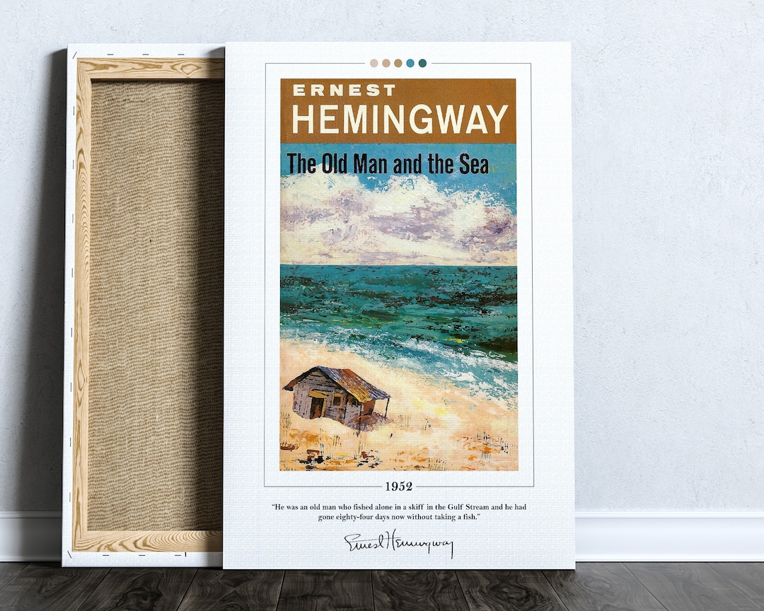 Ernest Hemingway The Old Man And The Sea www.etsy.com