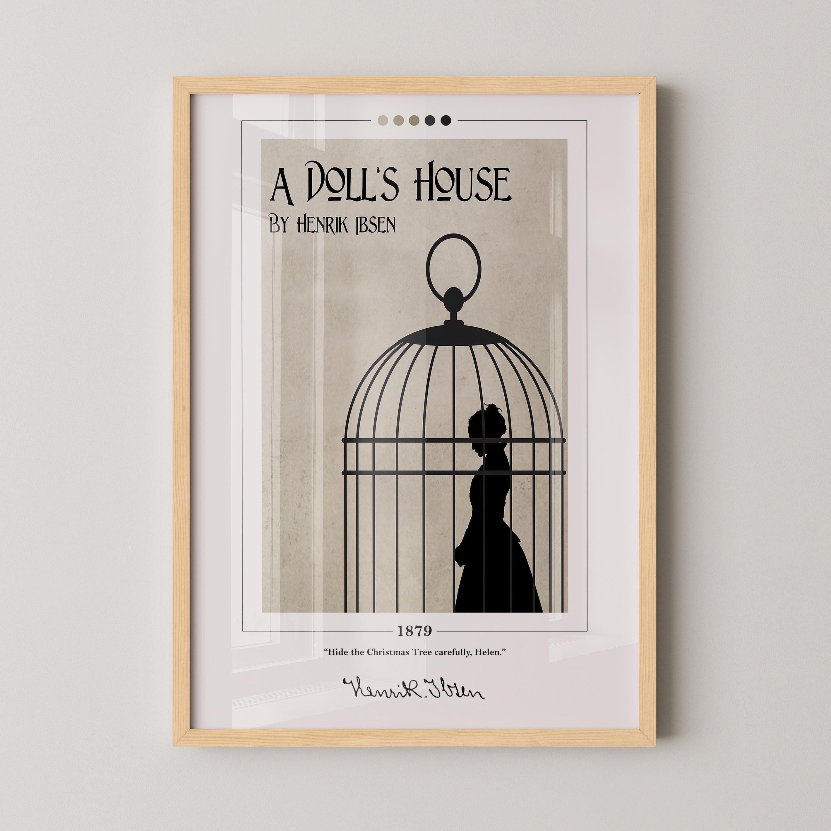 A Doll's House Book Cover Poster | Henrik Ibsen, A Doll's House