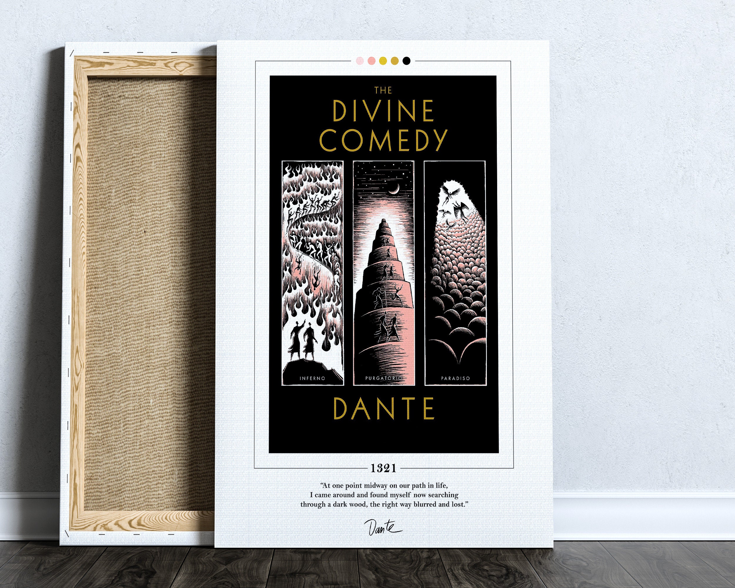 SOLUTION: The divine comedy of dante alighieri volume 1 inferno