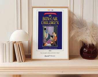 The Boxcar Children Book Cover Poster | Gertrude Chandler Warner