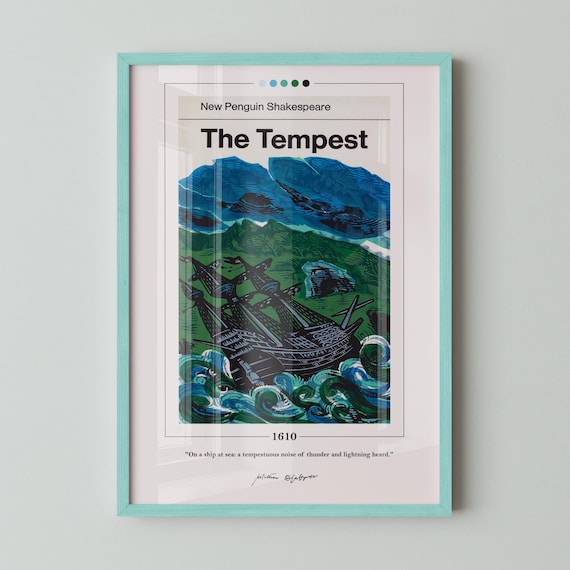 Tempest Promotional Poster テンペスト　ポスター　販促 テンペスト ブックカバーポスター | ウィリアム・シェイクスピア