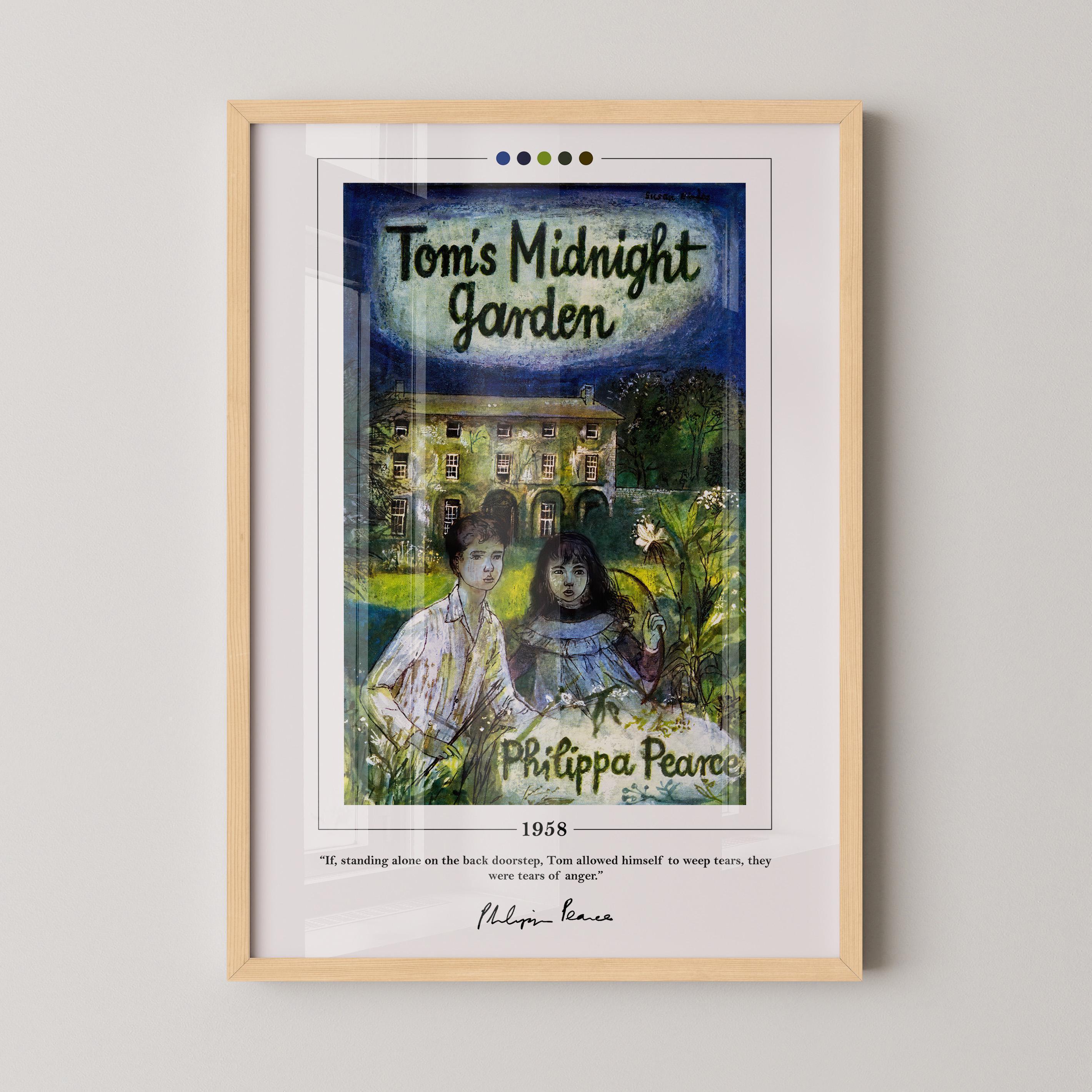 POSTER GIRLS 洋書 フォトブック ペーパーブック Tom's Midnight Garden Book Cover Poster | Philippa Pearce, Tom's
