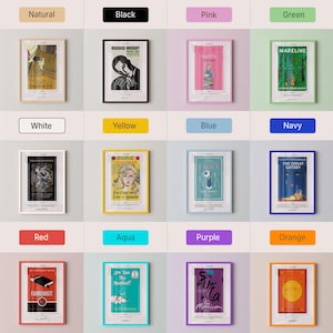 Request Your Own Book Cover Poster | Book Posters, Book Prints, Book Art, Canvas Wall Art, Book Lover Gift, Literary Gifts, Bookish Gifts image 5