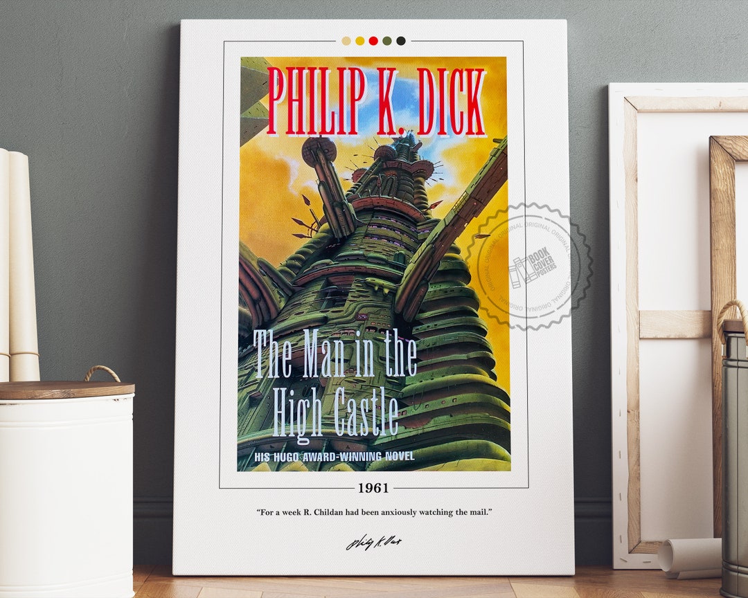 The Man in the High Castle Book Cover Poster | Philip K Dick, the Man