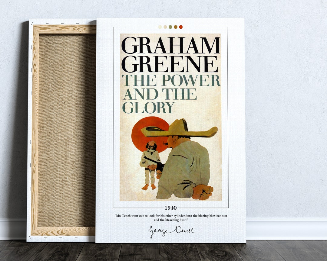 The Power and the Glory Book Cover Poster | Graham Greene, the Power